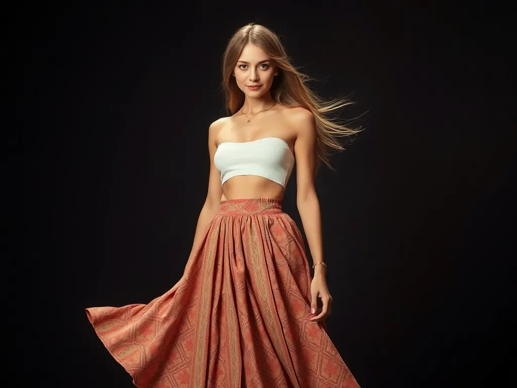 Eleganckie spódnice maxi